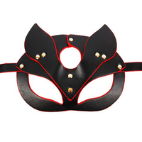 Черно-красная игровая маска с ушками Bior Toys Notabu NTB-80652