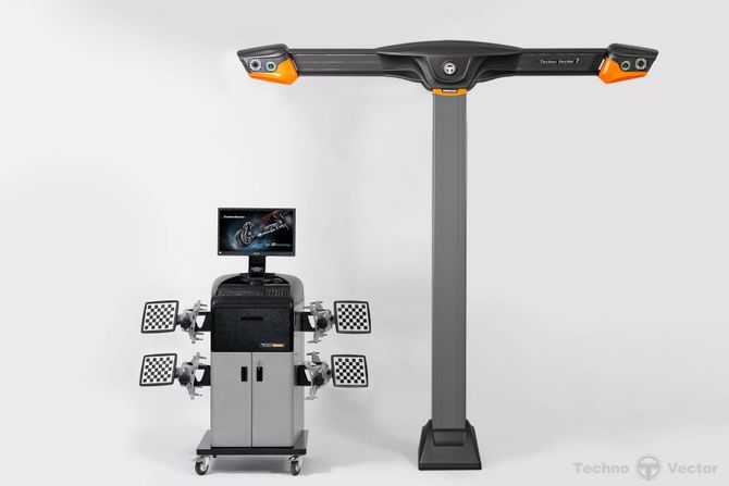 ТехноВектор (T 7204 TAS) стенд сход-развал 3D