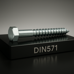 Болт (глухарь) DIN571 8*80