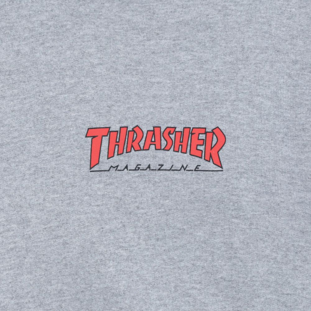 Thrasher Little Outline Hood grey