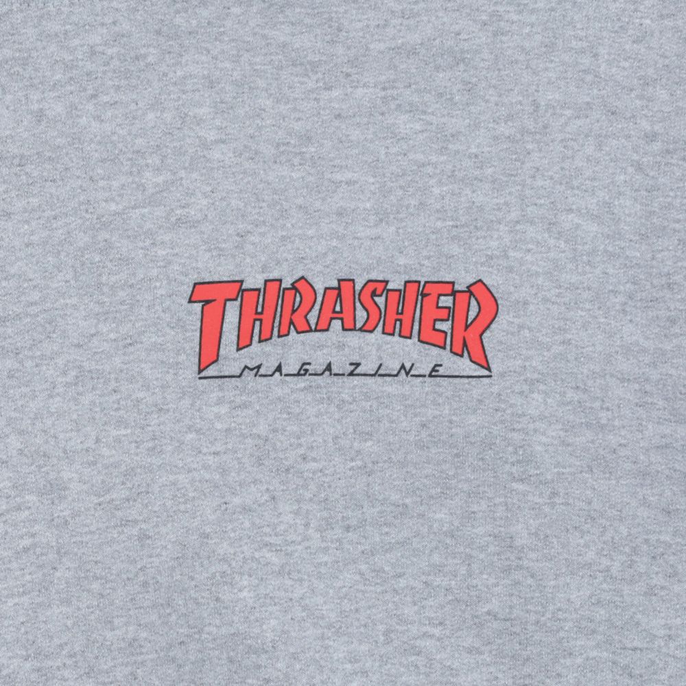 Худи Thrasher Little Outline Hood (grey)