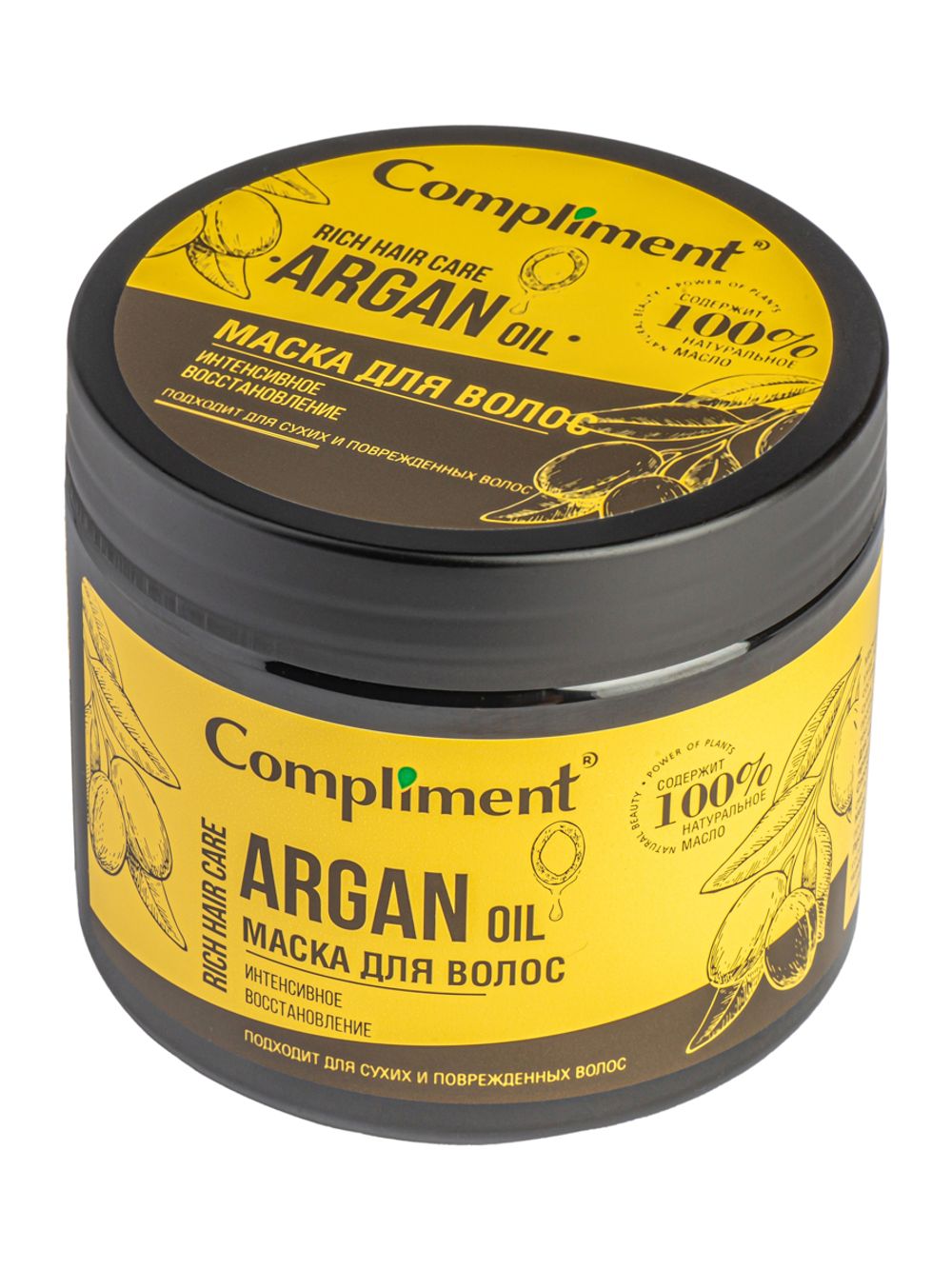Compliment Rich Hair Care Маска для волос Интенсивное восстановление ARGAN OIL