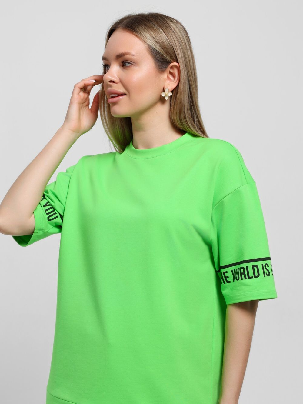 Футболка Терри-2 Виотекс САЛАТОВЫЙ