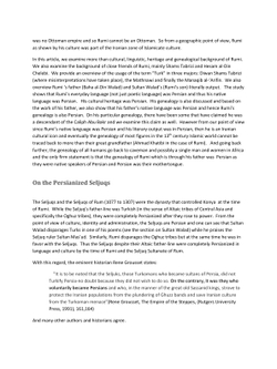 A Study about the Persian Cultural Legacy and Background of the Sufi Mystics Shams Tabrizi and Jalal al-Din Rumi | Rahgozari Minutalab