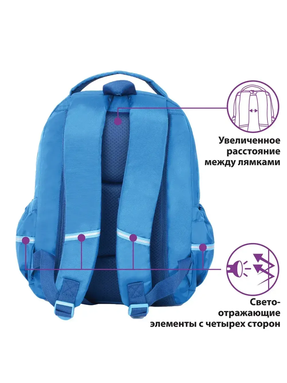 Рюкзак школьный, 2 отделения, эрго-спинка, "Championship"