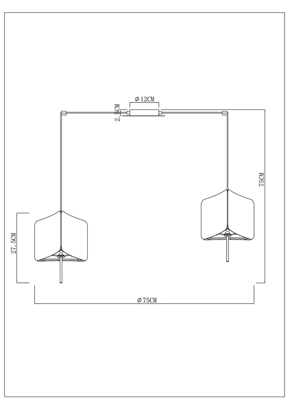 Подвесная люстра Arte Lamp TRIXIE