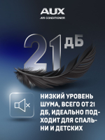 Настенная сплит-система AUX ASW-H18A4/JD-R1 + AS-H18A4/JD-R1, белый