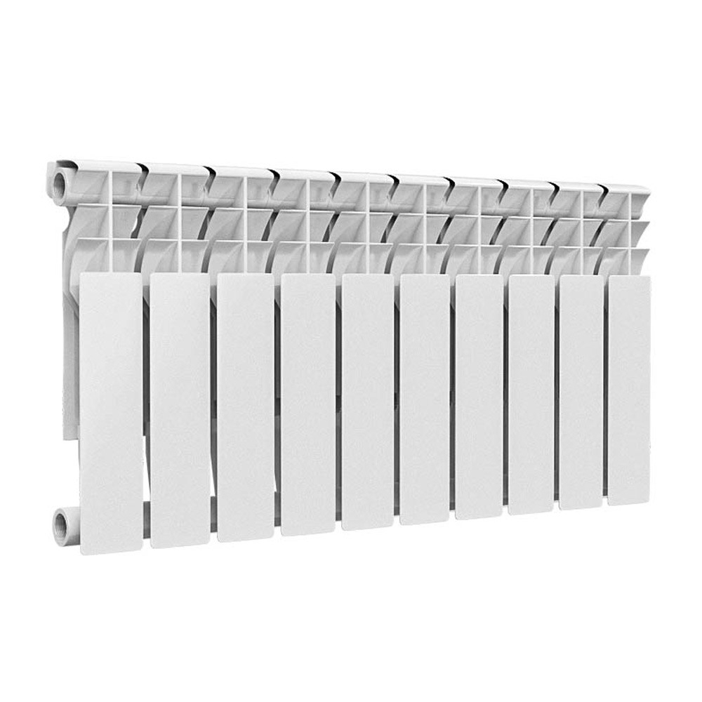 Радиатор биметаллический Ogint Ultra Plus 350 10 секций белый RAL 9016