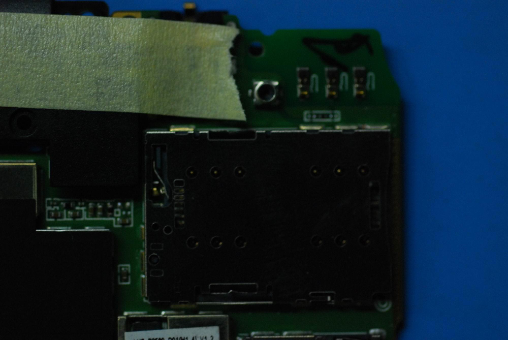 Материнская плата для планшета Lenovo A8-50 LTE 16G EMMC (5B28C02071), оригинал