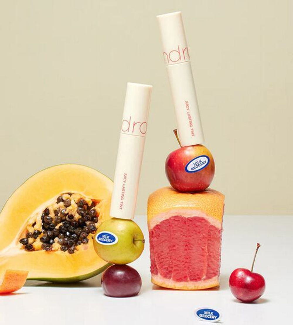 Сочный стойкий глянцевый тинт для губ Rom&Nd Juicy Lasting Tint #29 Papaya Jam, 5.5гр