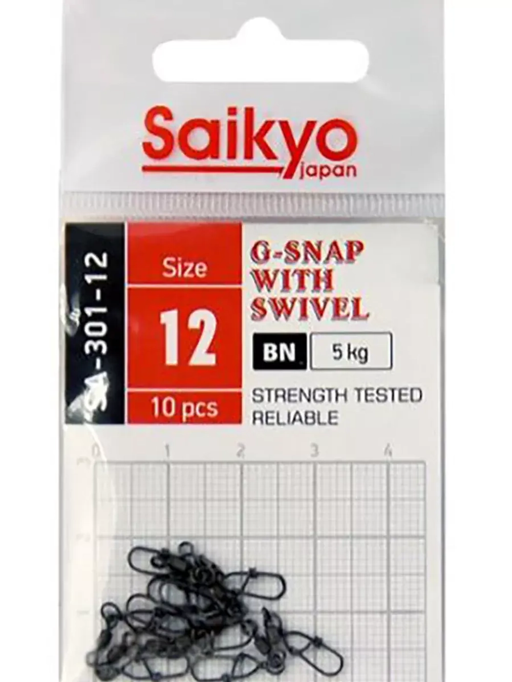 Вертлюг с застежкой Saikyo SA-301