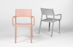Кресло пластиковое Nardi Trill Armchair, серый