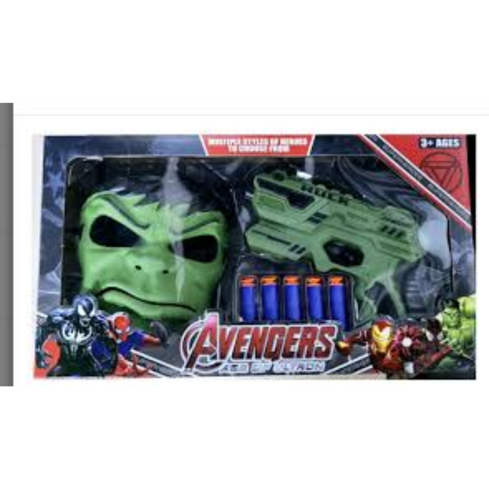 Бластер Мстители Марвел в стиле Халка