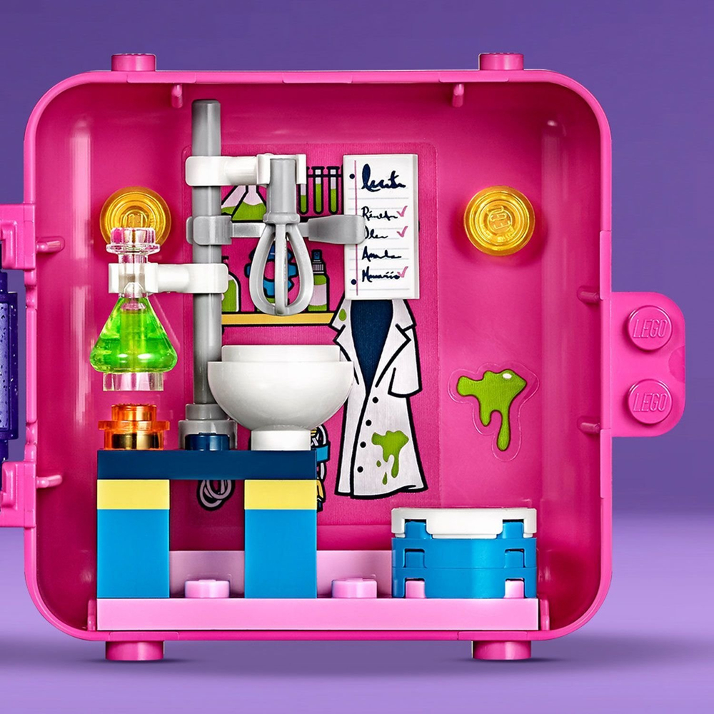 LEGO Friends: Шкатулка Оливии 41402 — Olivia's Play Cube - Researcher — Лего Френдз Друзья Подружки