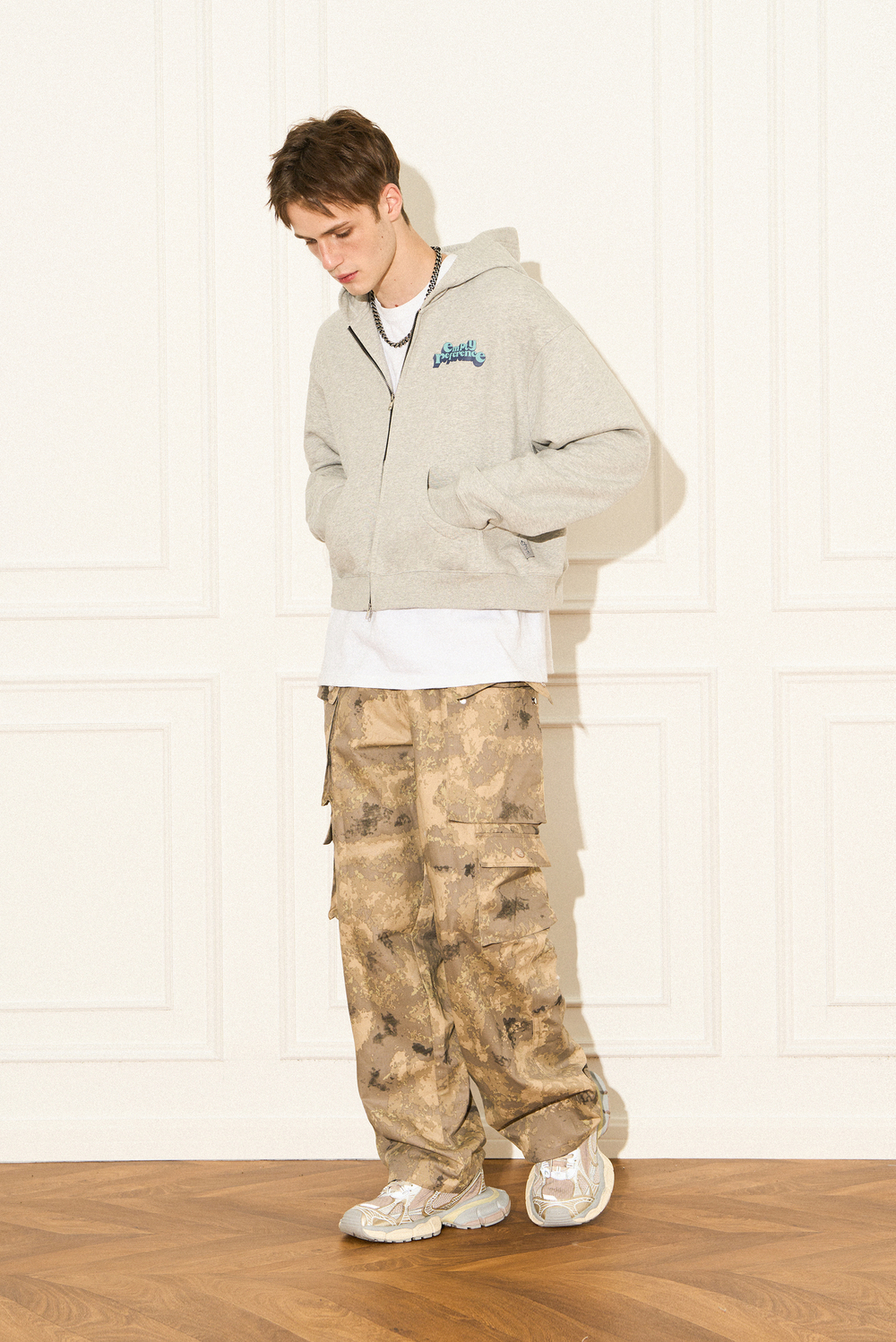 [FROM MOSCOW] Худи ER Cropped Zip-Hoodie