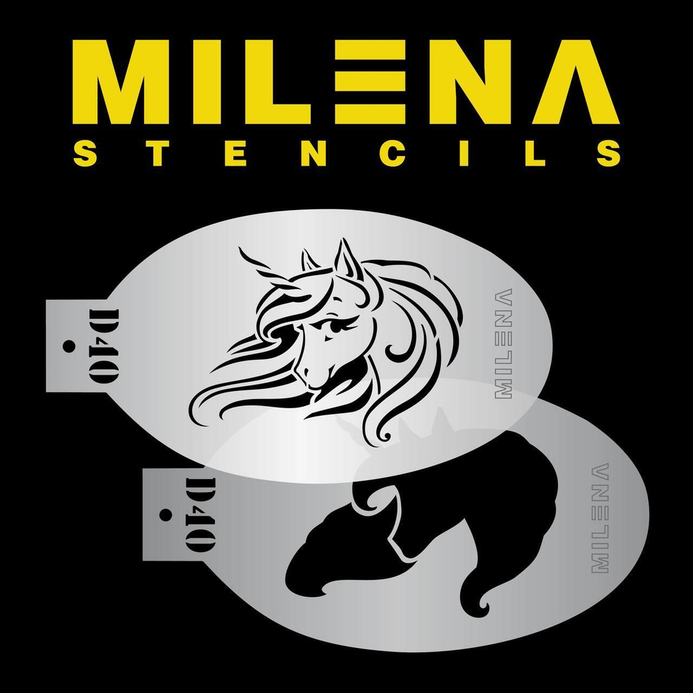 Трафарет Milena D40
