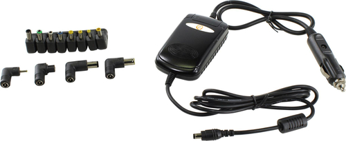 Автомобильный блок питания для ноутбука Раведа RVD-0303 80 Вт 4 А (12-20V, 80W, USB)+12 разъёмов питания