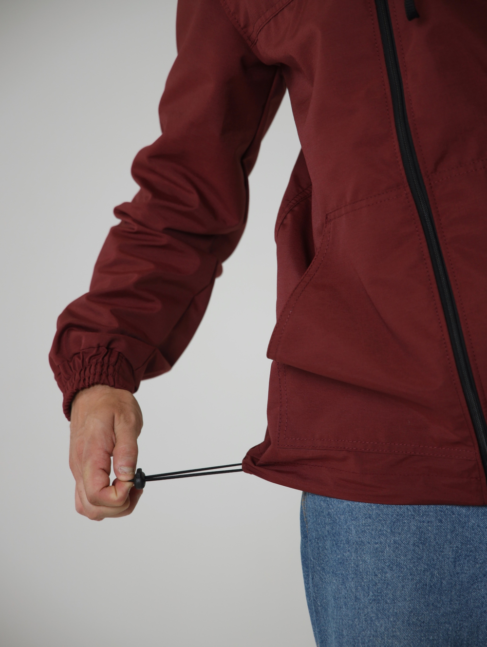 Ветровка легкая Город Горький бордо