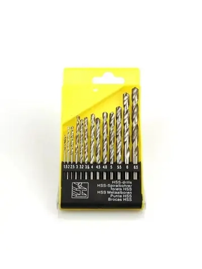 Сверла по металу 1,5 - 6,5 мм. Набор сверл HSS 13 шт.