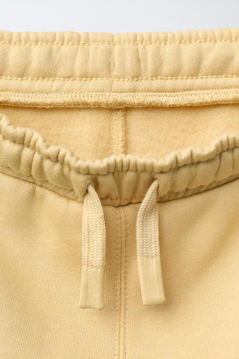 ZARA БРЮКИ-ДЖОГГЕРЫ С ЭТИКЕТКАМИ, ЖЕЛТЫЙ