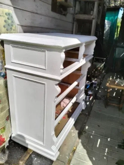 Краска для мебели, декора, творчества акриловая, матовая 320гр БЕЛАЯ