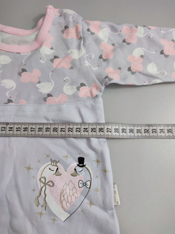 Кофта с приятным принтом на 1,5/2 года