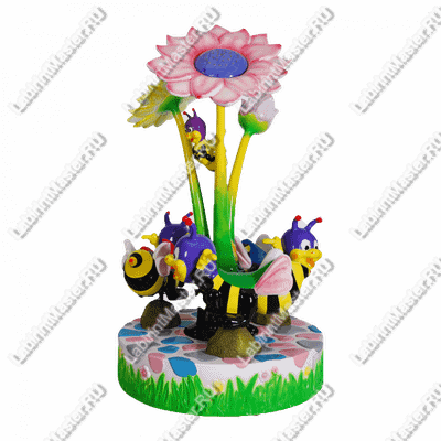 Электрическая карусель детская 4KIDS "Пчелки"