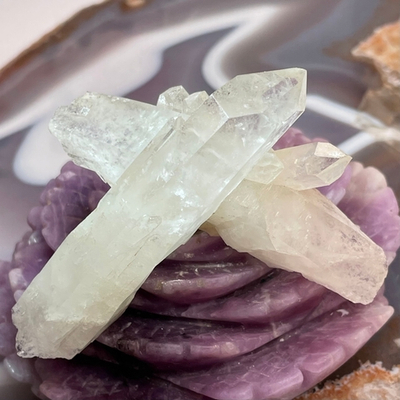 41078 Горный хрусталь Кристалл Друза необработанная 76мм