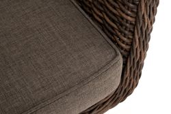 "Прованс" кресло из искусственного ротанга, цвет коричневый