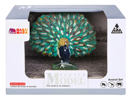 Игровой набор Masai Mara Мир диких животных: павлин