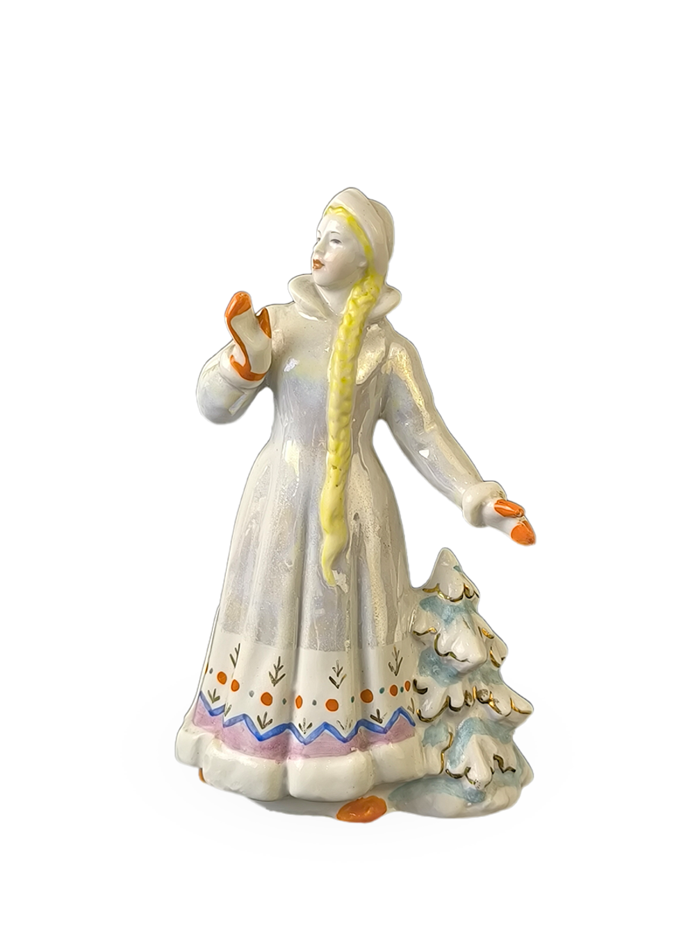 Фарфоровая статуэтка "Снегурочка" (Дулево)