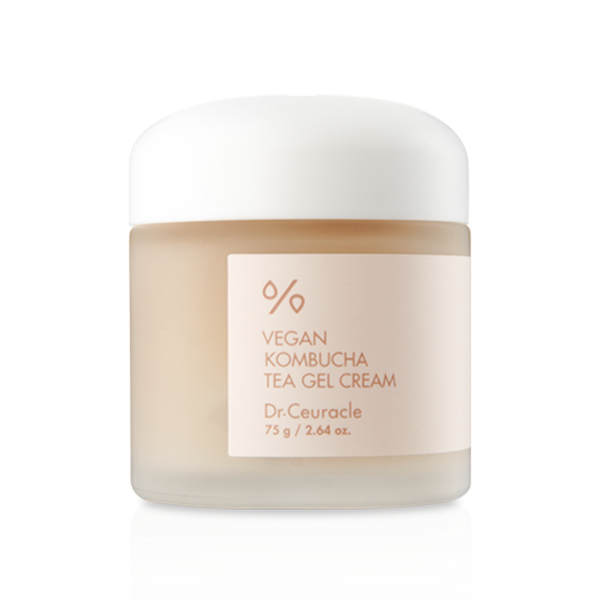 Dr.Ceuracle Vegan Kombucha Tea Gel Cream 75мл - Веганский крем-гель с экстрактом комбучи