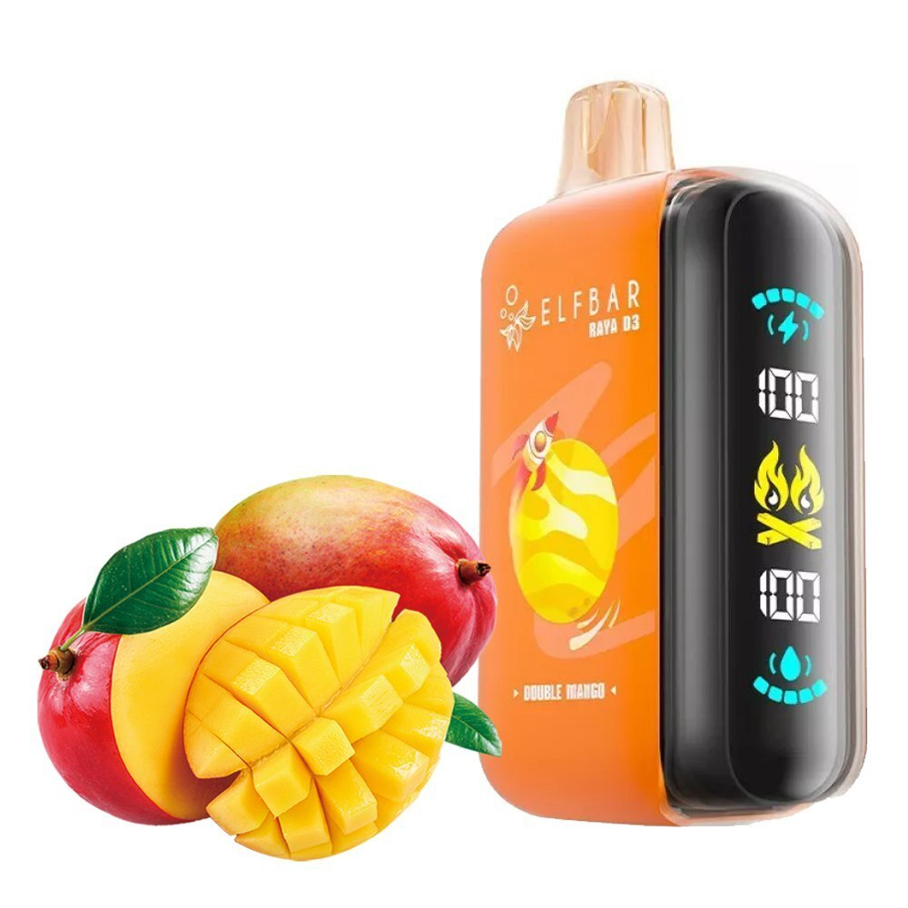 ELF BAR RAYA D3 - Double Mango (5% nic)