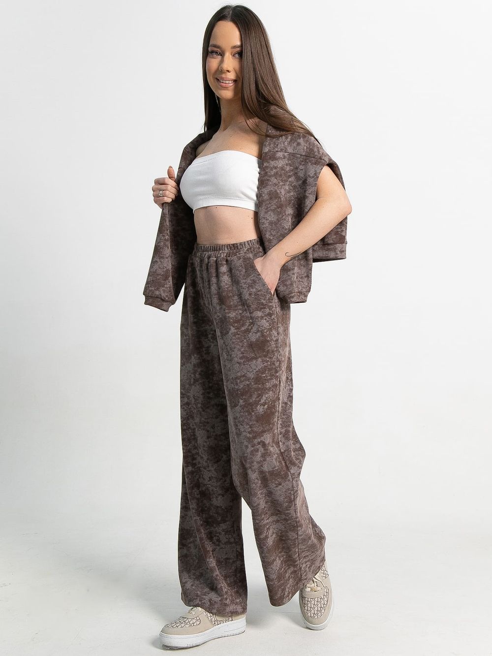 Костюм Августа ХИТ (кофе с молоком) К15146-5М LT Collection