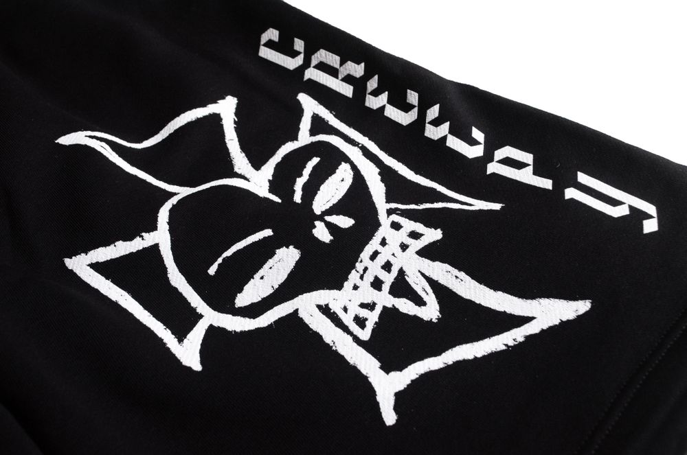 Шорты Creepy Clothing Стрела черные