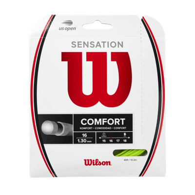 Струны теннисные Wilson Sensation (12,2 m) - neon green