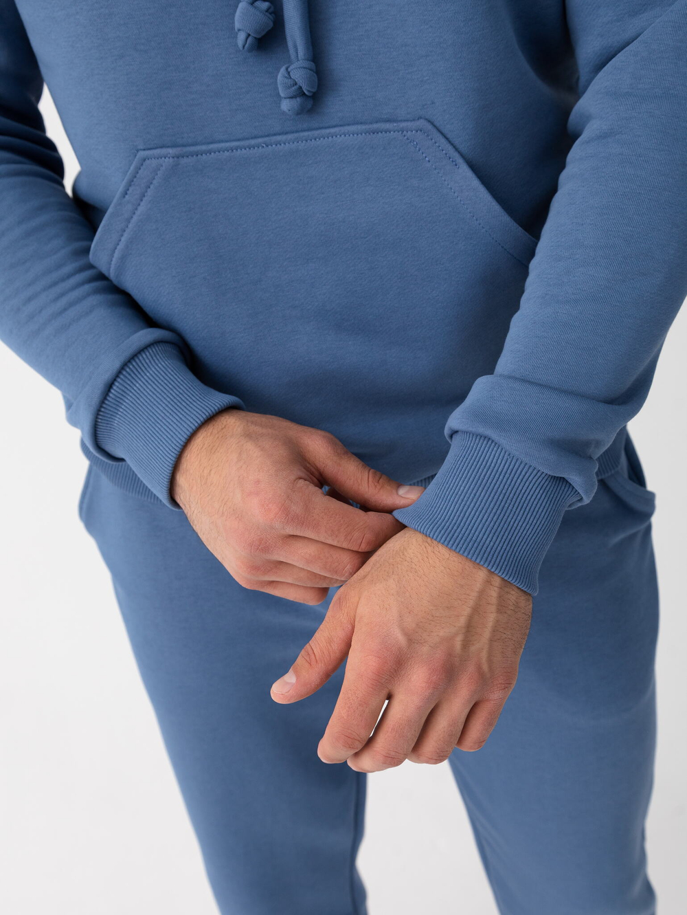 Костюм мужской спортивный (без начеса). Деним