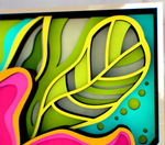 Экзотический цветок от SamCraft - сборные объемные 3D картины из дерева своими руками