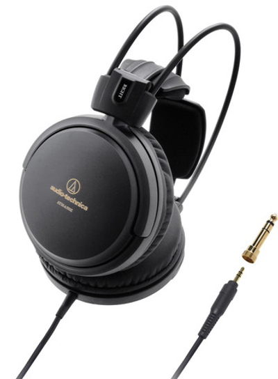 Наушники полноразмерные Audio-Technica ATH-A550Z, 3.5 мм, черный