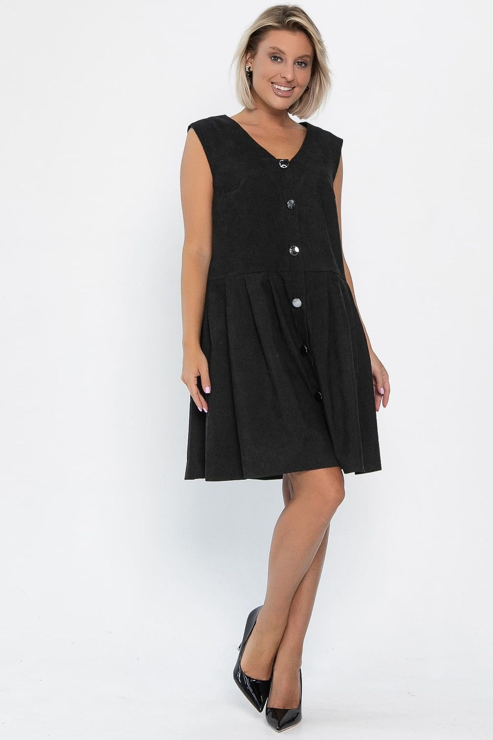 Сарафан Бенджи (черный) П14176-10М LT Collection