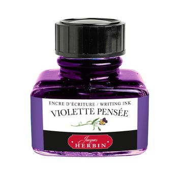 Чернила во флаконе Herbin 30 мл Violette pensée сине-лиловые (13077T)