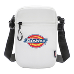 Dickies Polyester Shoulder Bag, Crossbody Bag With Cell Phone Pouch Unisex White