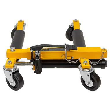 Тележка гидравлическая для передвижения автомобиля с деформированным колесом 9''
