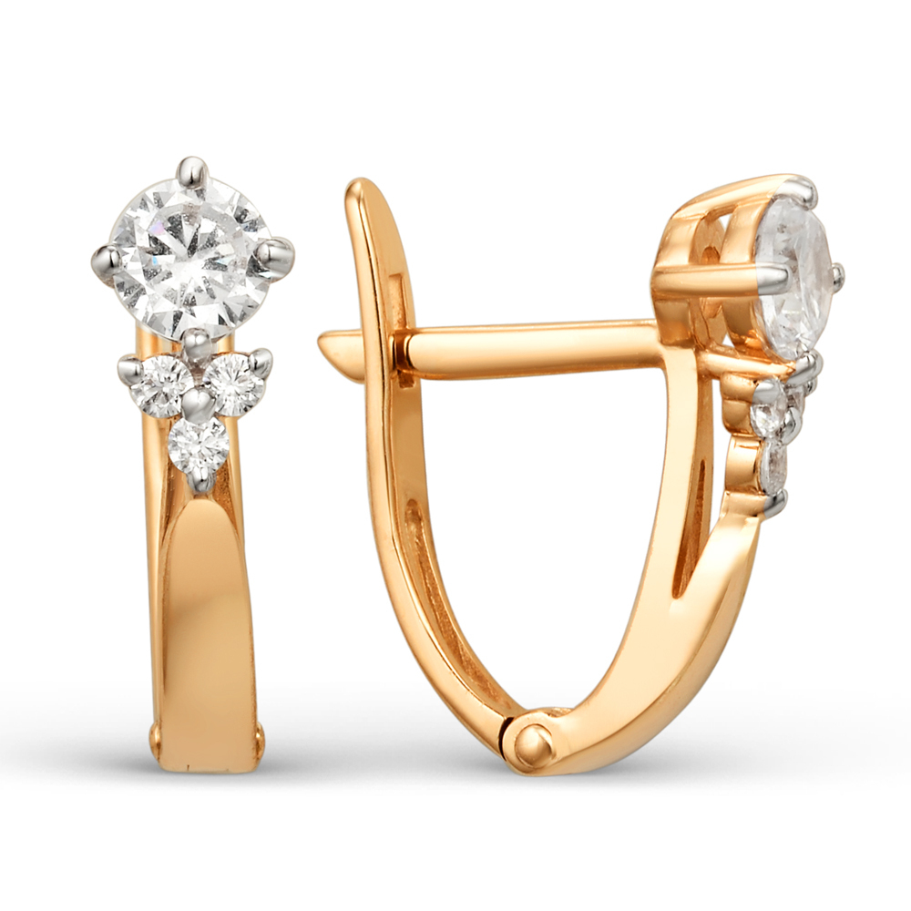 Серьги из золота 585 пробы