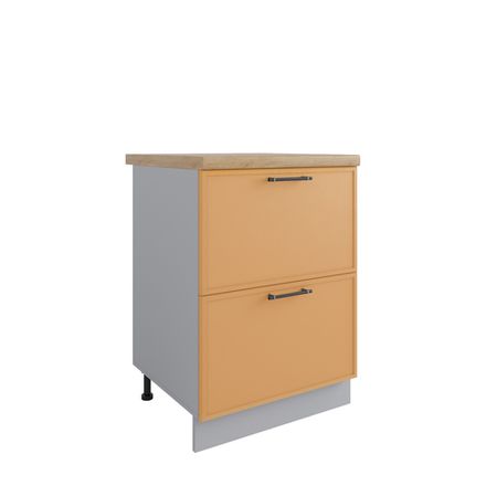 Кухня Модуль СКБ 600 Марта Горчица Скин