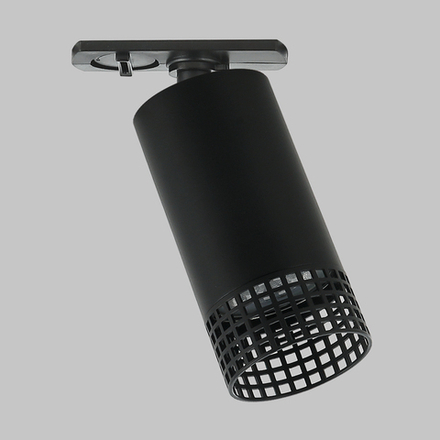 Трековые светильники однофазные GRIDO черные IP20, GU10, 220В, 50Вт