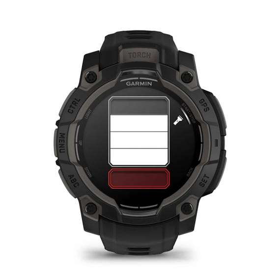 Garmin Instinct 3 AMOLED 45 мм Black — смарт-часы с ярким дисплеем и GPS