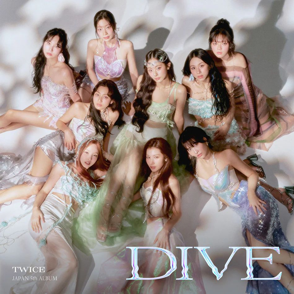 Альбом TWICE - DIVE JAPAN 5th Album LIMITED B Version