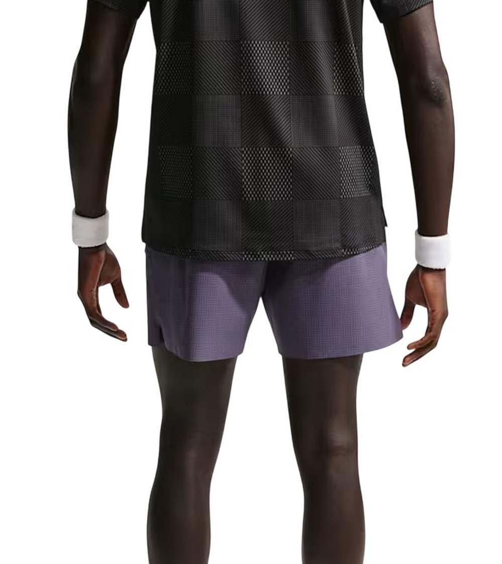 Теннисные шорты Nike Court Advantage Dri-Fit 6in - dark raisin/white