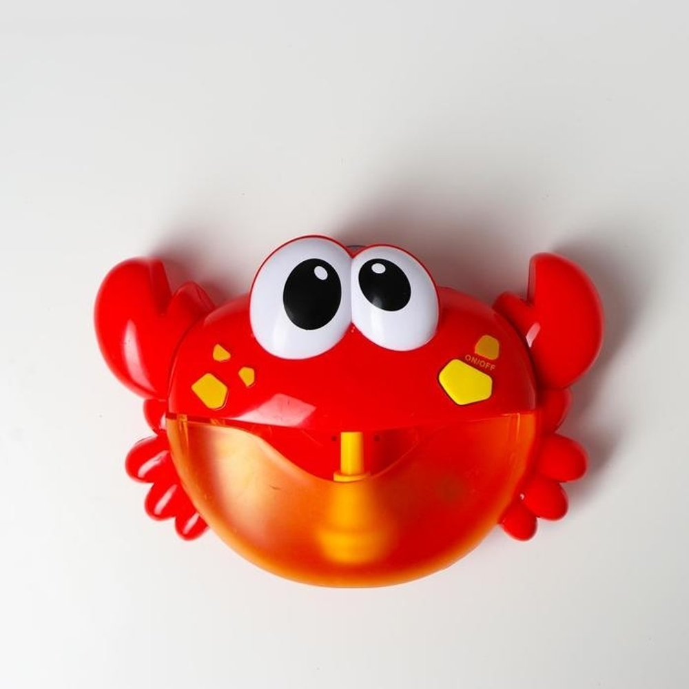 5152776 Генератор мыльных пузырей/пены «Крабик» на присосках 24х7х15,5 см